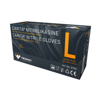 Fredman Carita® nitriilikäsine, musta koko L