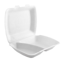 Fredman XPP ateriarasia 2-osainen 500 ml + 350 ml valkoinen