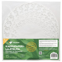 Fredman kakkupaperilajitelma, pyöreä