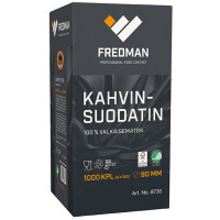 Fredman kahvinsuodatin 90mm 1000kpl