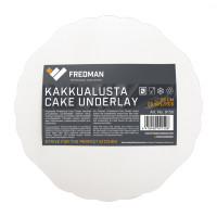Fredman kartonkinen kakkualusta pyöreä Ø 25cm