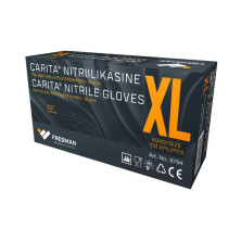 Fredman Carita® nitriilikäsine, musta koko XL
