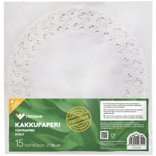 Fredman kakkupaperi Ø 28cm