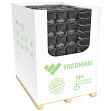 Fredman foliovuoka myymälälava lajitelma