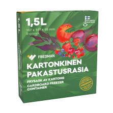 Fredman kartonkinen pakastusrasia 1,5l