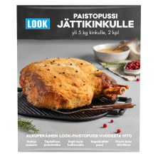 Look paistopussi jättikinkulle