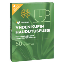 Fredman haudutuspussi yhdelle kupille