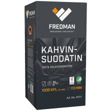 Fredman kahvinsuodatin 110mm 1000kpl