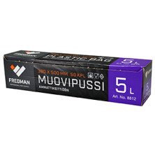 Fredman muovipussi 5l