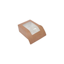 Fredman tortilla box, ruskea, saumattava