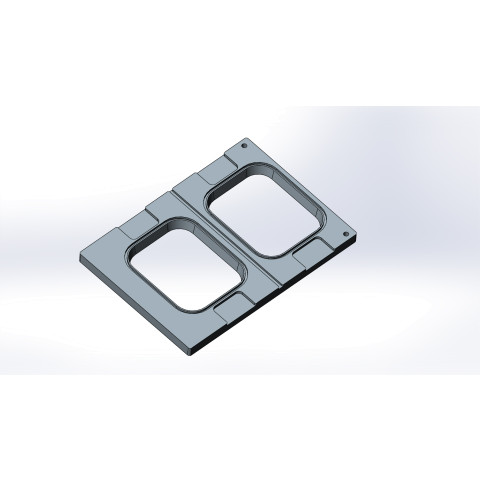 Fredman Comple® TP11 rasiatasku 2:lle vuoalle, vuokiin 7725-7728