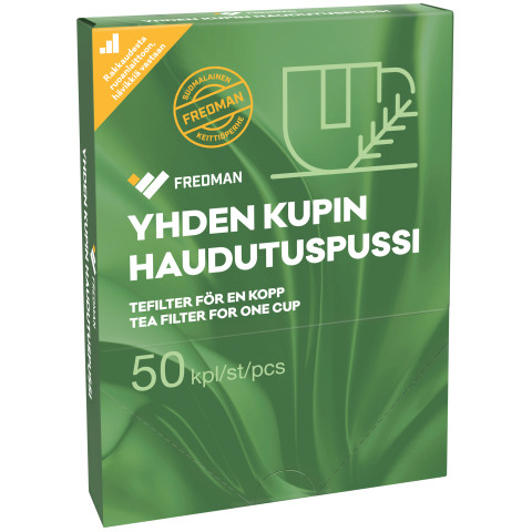 Fredman haudutuspussi yhdelle kupille