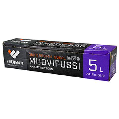 Fredman muovipussi 5l