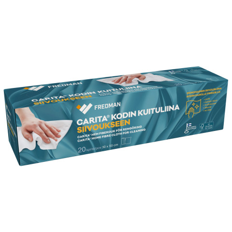 Fredman Carita® Kodin kuituliina siivoukseen 20 kpl