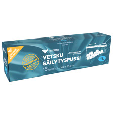 Vetsku säilytyspussi 1L 