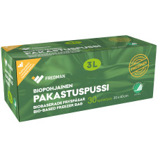 Fredman Biopohjainen pakastuspussi 3l