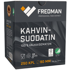 Fredman kahvinsuodatin 90mm 250kpl